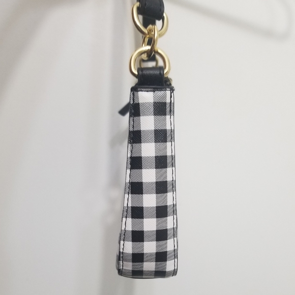 EUC Nanette Lepore b&w plaid purse - Picture 4 of 10